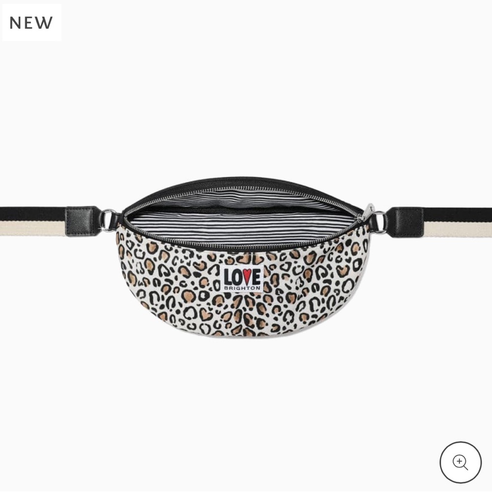 BNIB Brighton Wild Cat Adjustable Belt Bag plus free Brighton Gift!